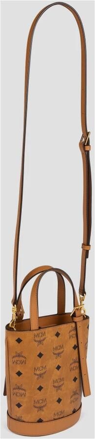 MCM Shoppers & Totes Aren Vi Tote Mni Co One Size in bruin - Foto 5