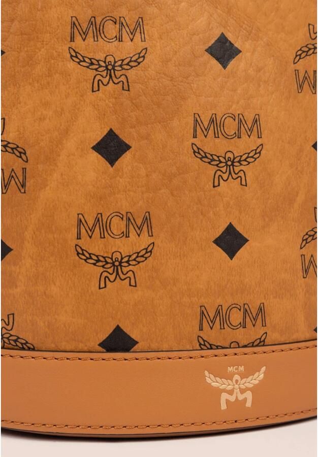 MCM Shoppers & Totes Aren Vi Tote Mni Co One Size in bruin - Foto 3
