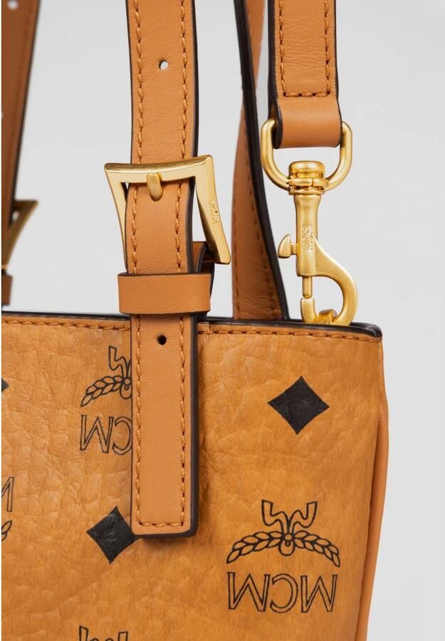 MCM Shoppers & Totes Aren Vi Tote Mni Co One Size in bruin - Foto 4