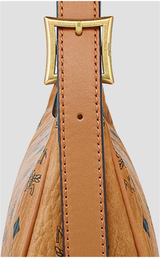 MCM Pochettes Aren Vi Shoulder Bag Sml Co One Size in bruin - Foto 7