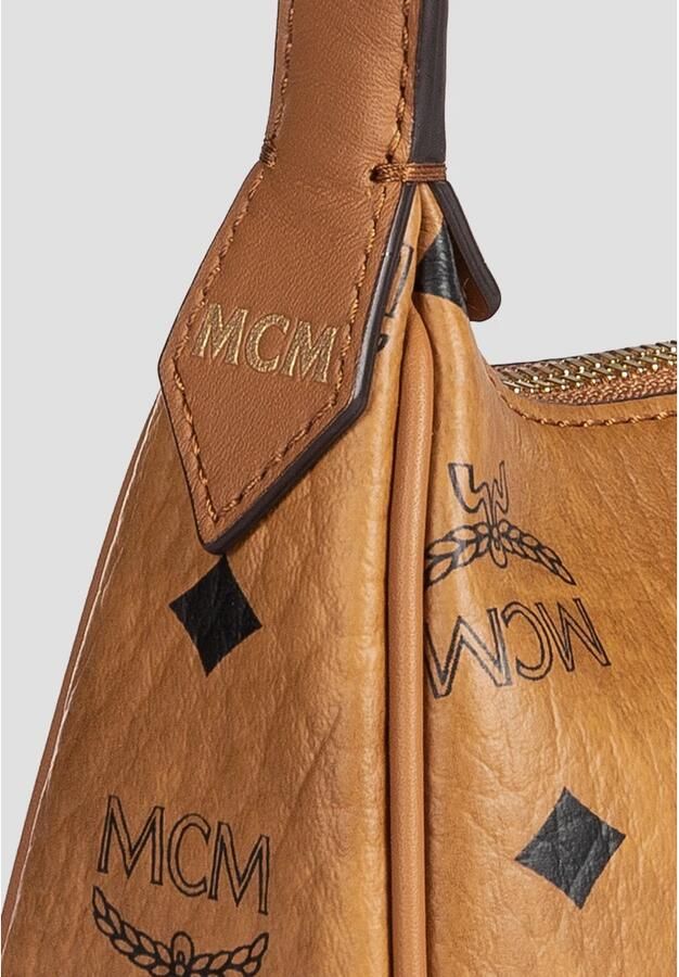 MCM Pochettes Aren Vi Shoulder Bag Sml Co One Size in bruin - Foto 4