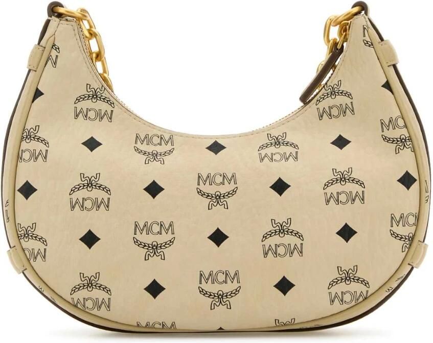 MCM Canvas Crescent Schoudertas Multicolor Dames