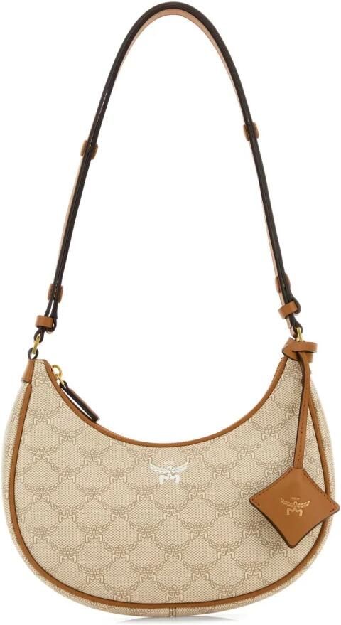 MCM Hobo bags Himmel Lts Hobo Sml I9 One Size in crème - Foto 3