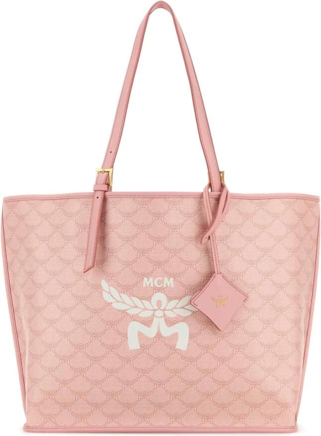 MCM Shoppers Himmel Lts Shopper Med P6 in poeder roze