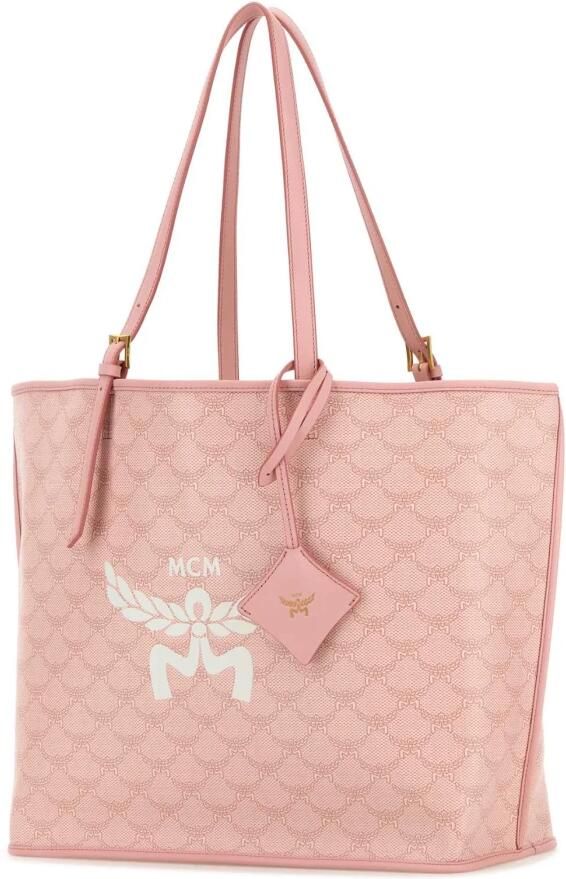 MCM Shoppers Himmel Lts Shopper Med P6 in poeder roze - Foto 3
