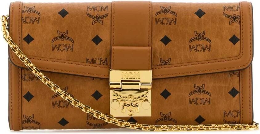 MCM Crossbody bags Tracy Vi Wallet On Chain Lrg C One Size in cognac - Foto 5