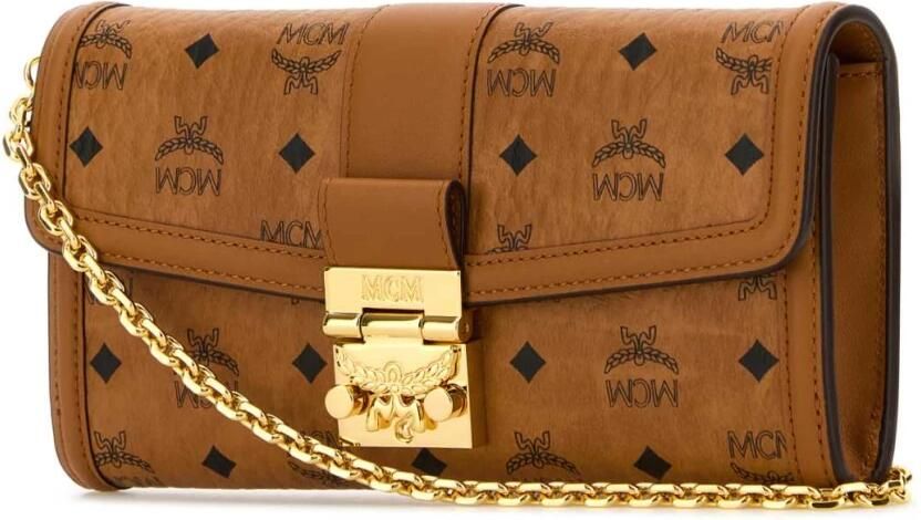 MCM Crossbody bags Tracy Vi Wallet On Chain Lrg C One Size in cognac - Foto 6
