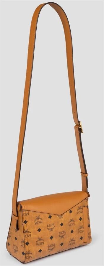 MCM Crossbody bags Diamant 3D Vi Lthr Mix Shoulder Sml Co in bruin - Foto 5