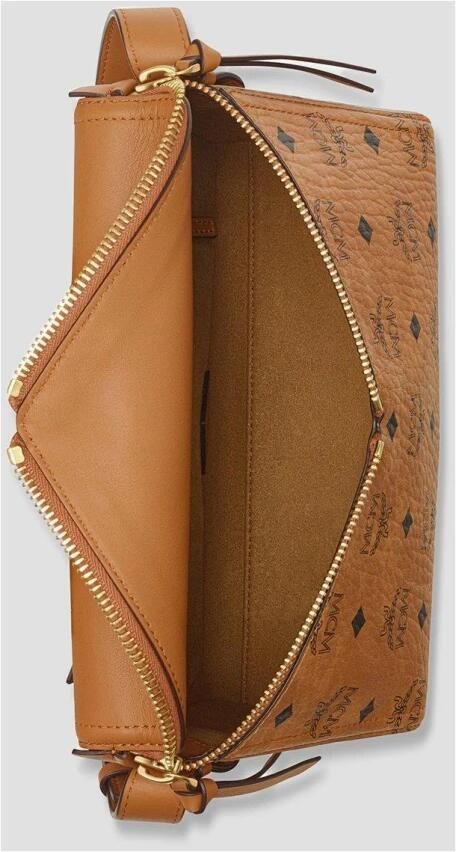 MCM Crossbody bags Diamant 3D Vi Lthr Mix Shoulder Sml Co in bruin - Foto 4