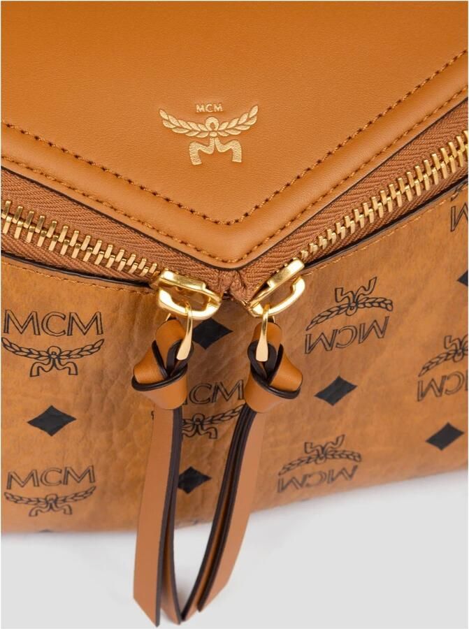 MCM Crossbody bags Diamant 3D Vi Lthr Mix Shoulder Sml Co in bruin - Foto 2