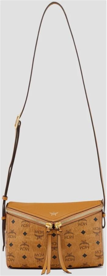MCM Crossbody bags Diamant 3D Vi Lthr Mix Shoulder Sml Co in bruin - Foto 6