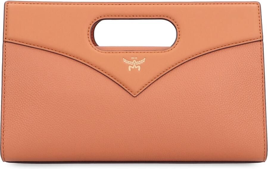 MCM Crossbody bags Diamond Leather Diamant Crossbody Small in bruin - Foto 3