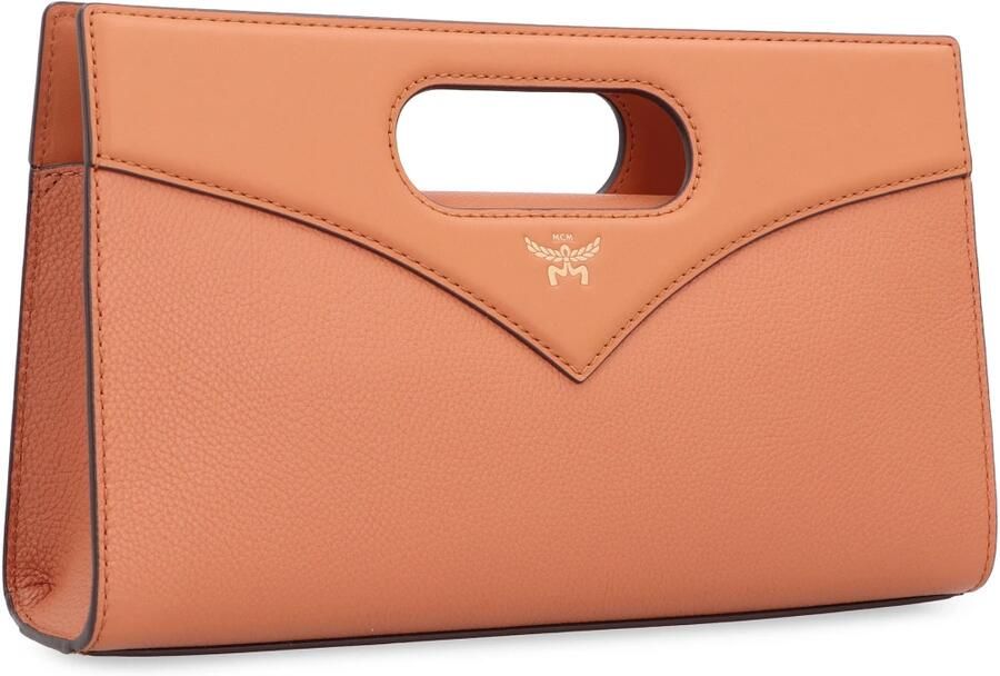 MCM Crossbody bags Diamond Leather Diamant Crossbody Small in bruin - Foto 2