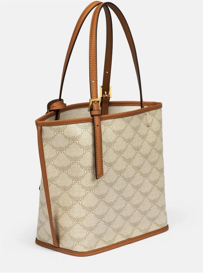 MCM Canvas Schoudertas met Charme Detail Brown Dames - Foto 4