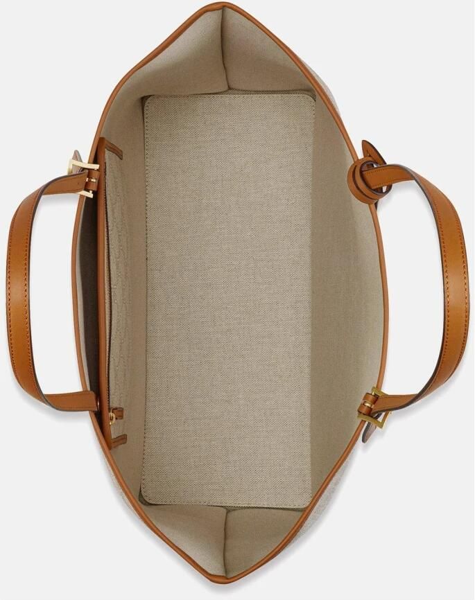 MCM Shoppers Himmel Lts Shopper Med I9 One Size in bruin - Foto 5