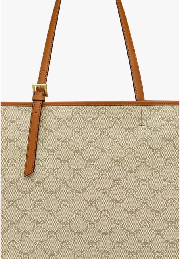 MCM Shoppers Himmel Lts Shopper Med I9 One Size in bruin - Foto 6