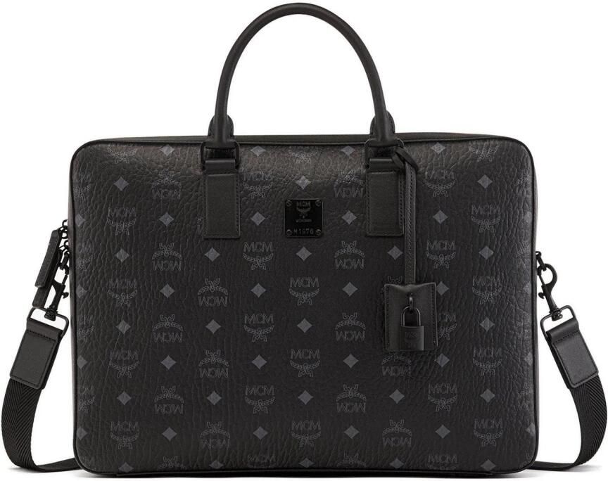 MCM Laptoptassen Klassik Vi Tote Large in zwart