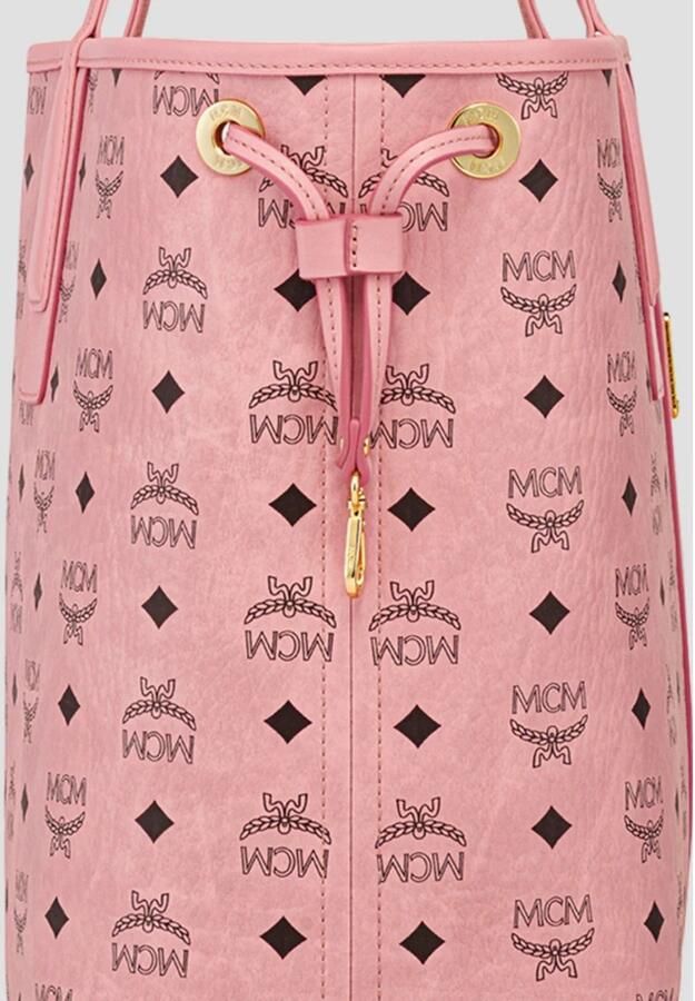 MCM Shoppers Liz Shopper in poeder roze - Foto 5