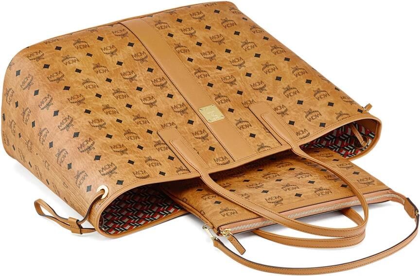 MCM Shoppers Liz Vi Shopper Lrg Co One Size in cognac - Foto 6