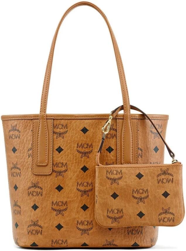 MCM Shoppers Liz Vi Shopper Mini Cognac in cognac - Foto 2