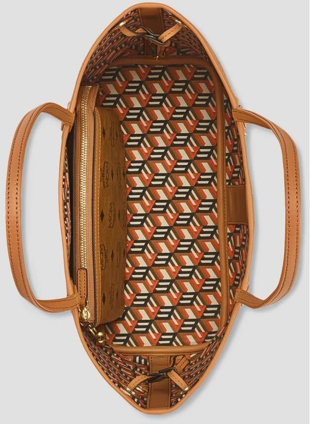 MCM Shoppers Liz Vi Shopper Sml Co One Size in cognac - Foto 7