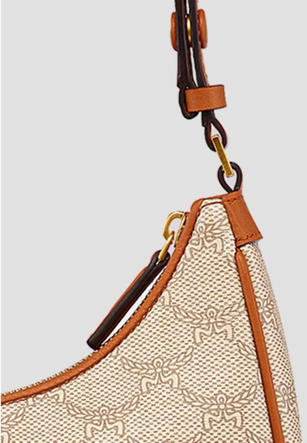 MCM Hobo bags Himmel Lts Hobo Sml I9 One Size in crème - Foto 4