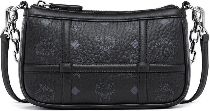 MCM Schoudertas in Visetos Black Dames - Foto 4