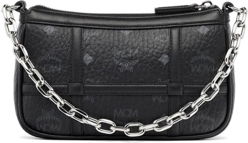 MCM Schoudertas in Visetos Black Dames - Foto 3