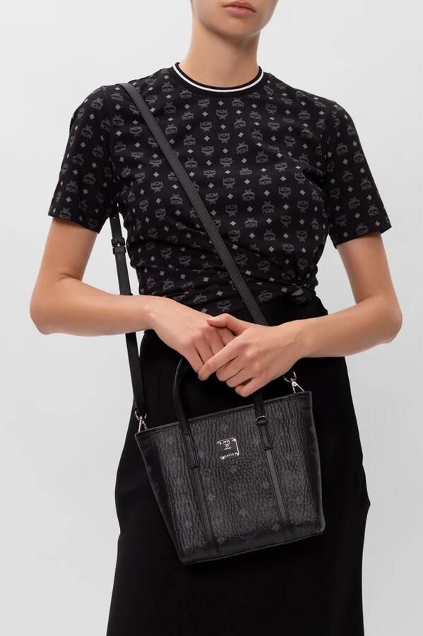 MCM Shoppers & Totes Toni Vi Shopper Mni Bk One Size in zwart