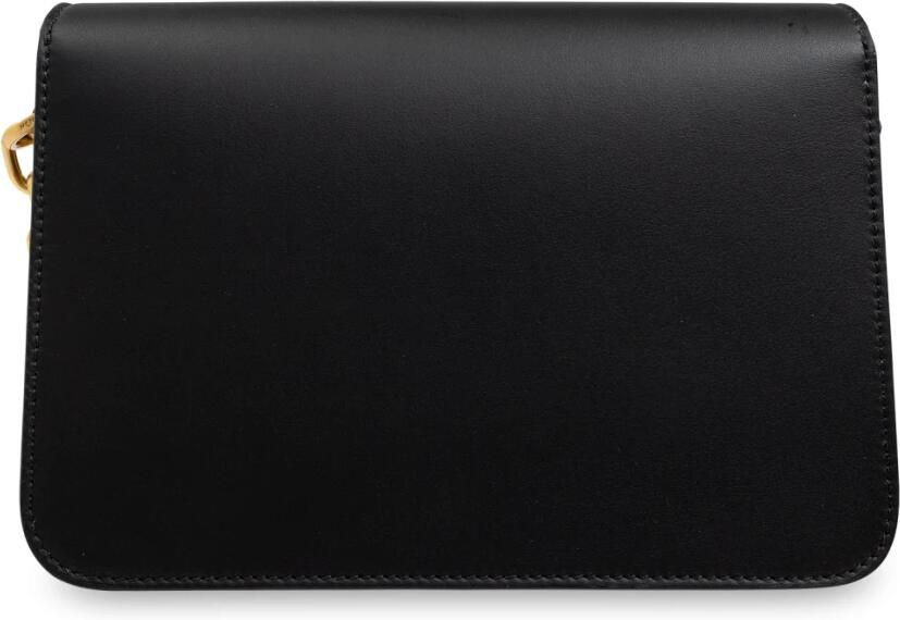 MCM Crossbody bags Himmel Leather Maxi Hn Crossbody Small in zwart - Foto 9