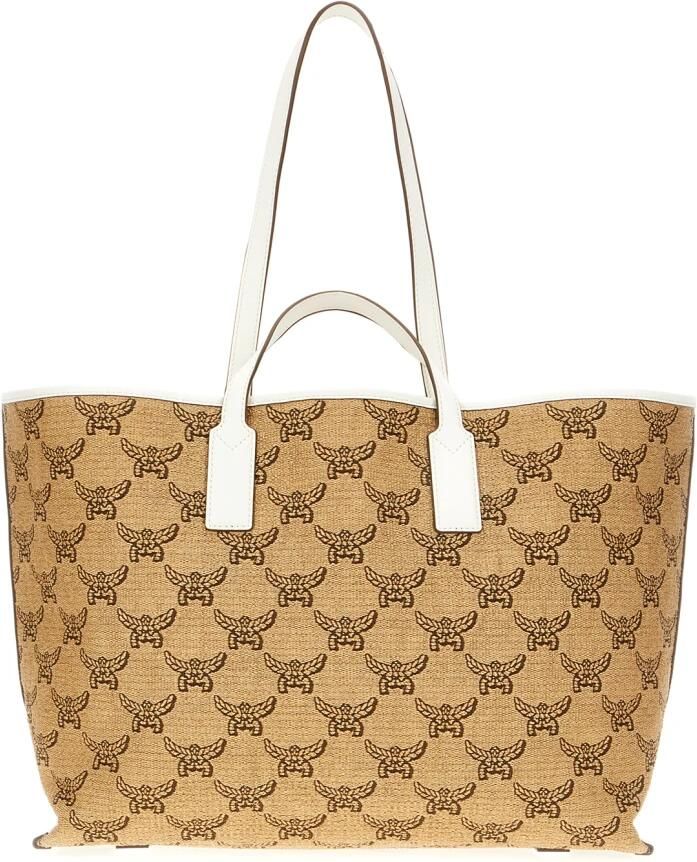 MCM Shoppers Himmel Oth Shopper Med In One Size in beige - Foto 6