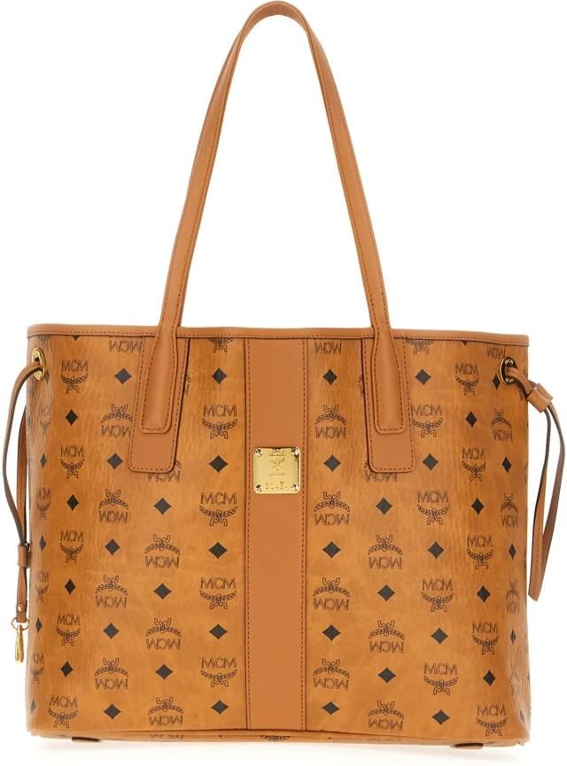 MCM Shoppers Liz Vi Shopper Med Co One Size in cognac - Foto 5