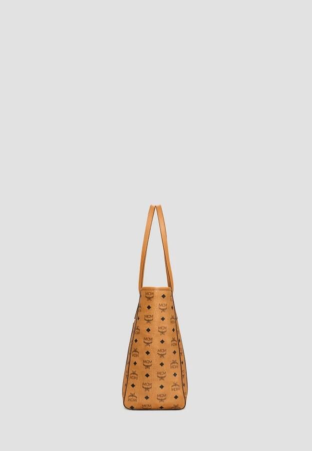 MCM Shoppers Toni Vi Shopper Med Co One Size in cognac - Foto 5