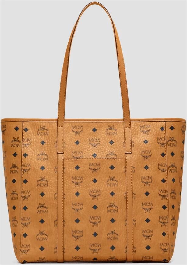 MCM Shoppers Toni Vi Shopper Med Co One Size in cognac - Foto 8