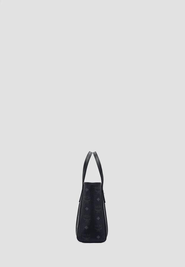 MCM Shoppers Toni Vi Shopper Mni Bk One Size in zwart - Foto 7