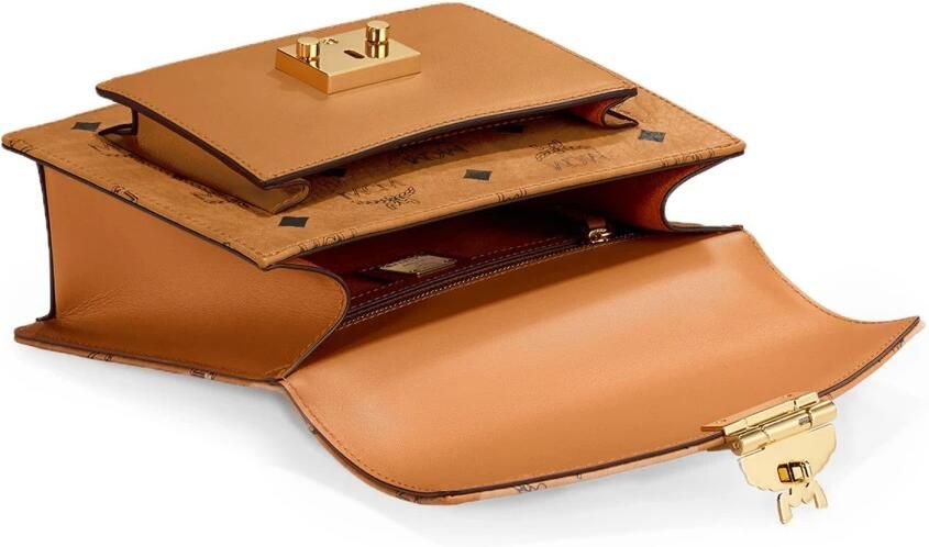 MCM Satchels Tracy Vi Satchel Sml Co One Size in cognac - Foto 8