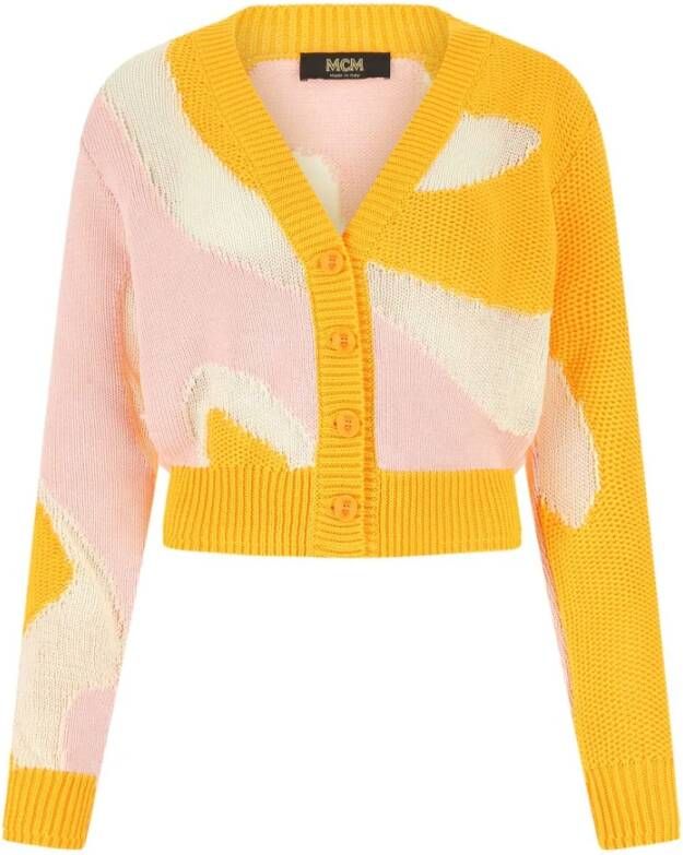 MCM Stijlvolle Multicolor Katoenen Vest Multicolor Dames
