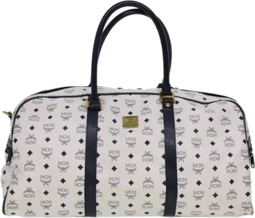MCM Pre-owned Canvas handbags White Dames