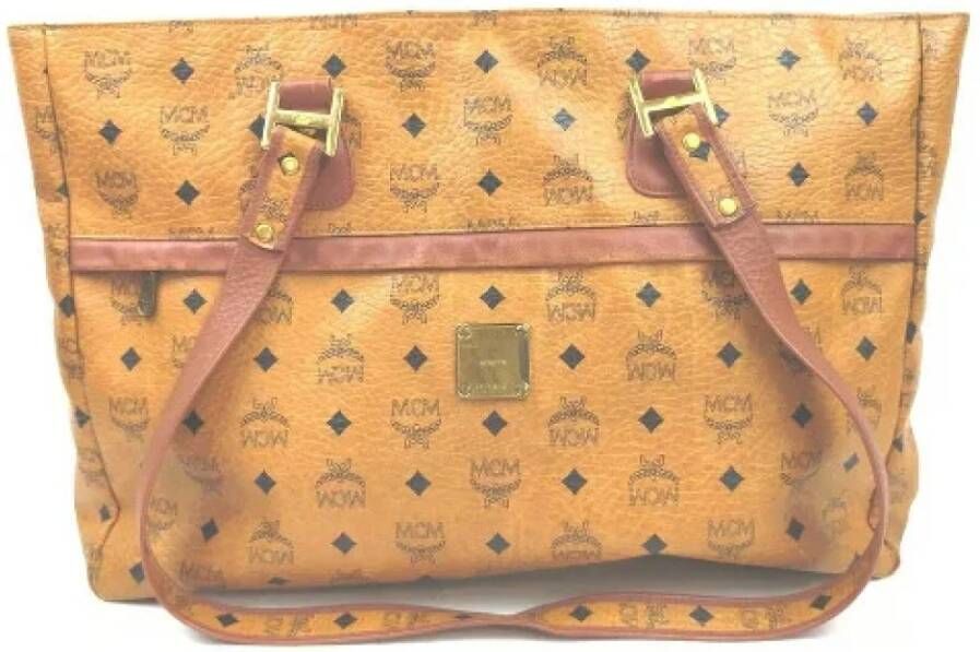 MCM Pre-owned Draagtas Beige Dames