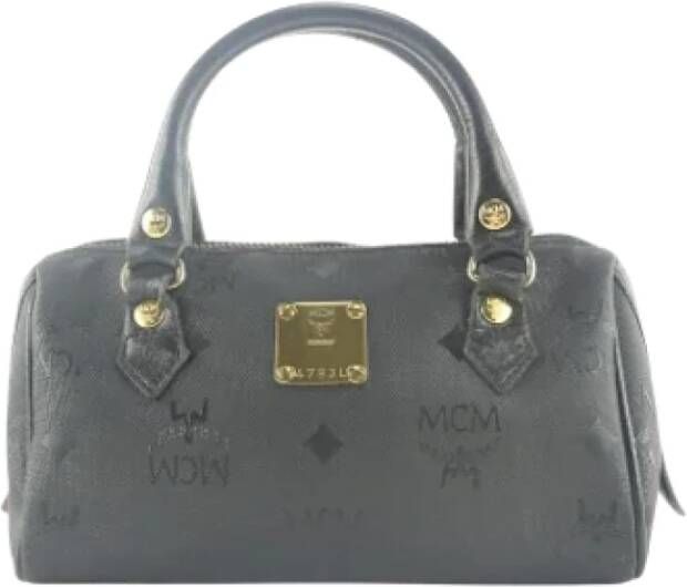 MCM Pre-owned Fabric handbags Grijs Dames