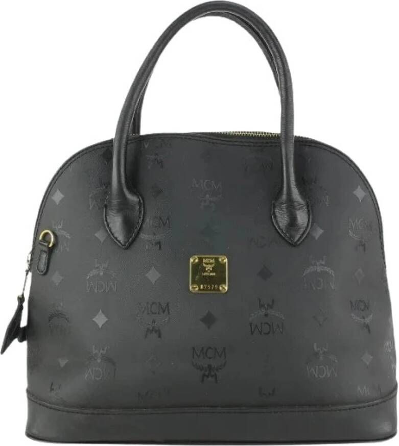 MCM Pre-owned Handtassen voor het eigendom van canvas Zwart Dames