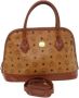 MCM Pre-owned Plastic handbags Bruin Dames - Thumbnail 1