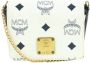 MCM Pre-owned Pre-eigendom canvas crossbody-bags White Dames - Thumbnail 1