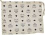 MCM Pre-owned Canvas clutches White Dames - Thumbnail 1