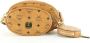 MCM Pre-owned Canvas crossbody-bags Beige Dames - Thumbnail 1