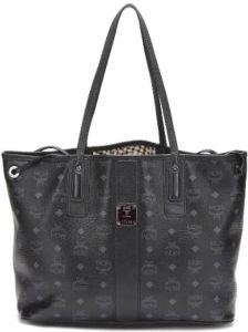 MCM Pre-owned Pre-owned Canvas totes Zwart Dames