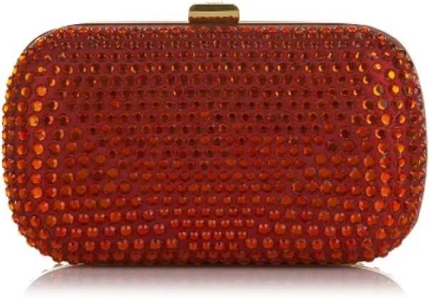 MCM Pre-owned Fabric handbags Rood Dames