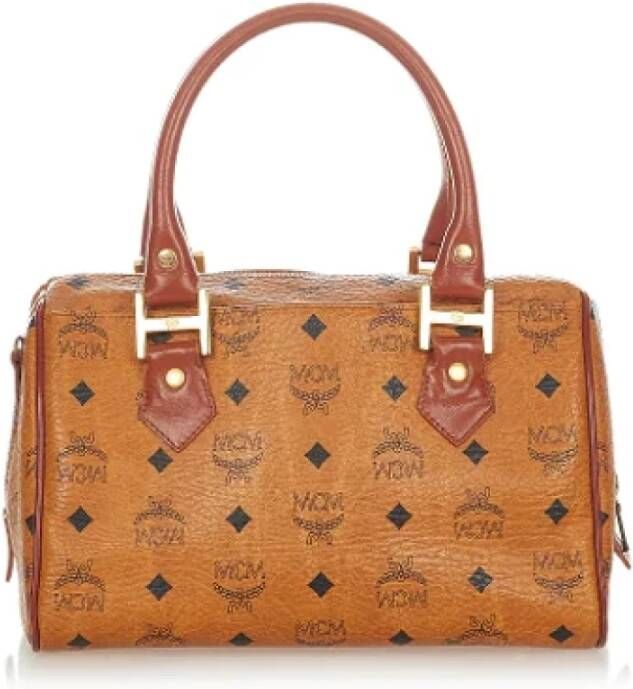 MCM Pre-owned Pre-owned Handbag Bruin Dames