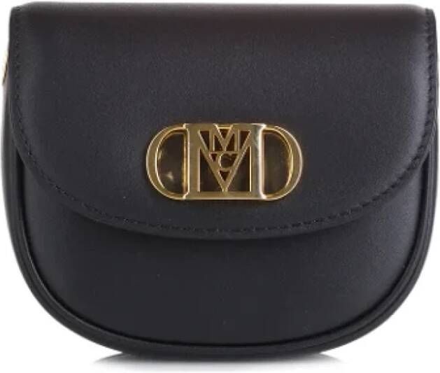 MCM Pre-owned Leather shoulder-bags Zwart Dames