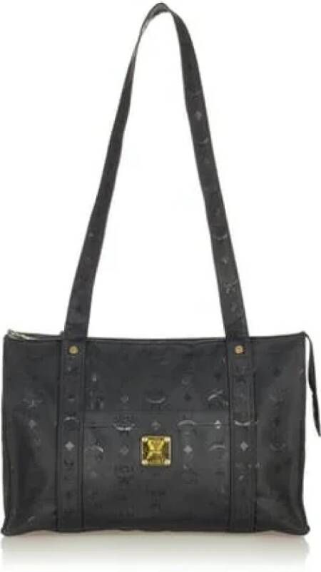MCM Pre-owned Pre-owned Shoulder Bags Zwart Dames